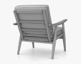 Hans Wegner GE 270 休闲椅 3D模型