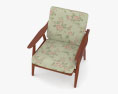 Hans Wegner GE 270 Lounge chair 3D модель