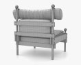 Sergio Rodrigues Tonico 扶手椅 3D模型