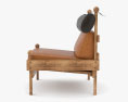 Sergio Rodrigues Tonico 肘掛け椅子 3Dモデル