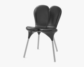 Karim Rashid Siamese Chair 3D model