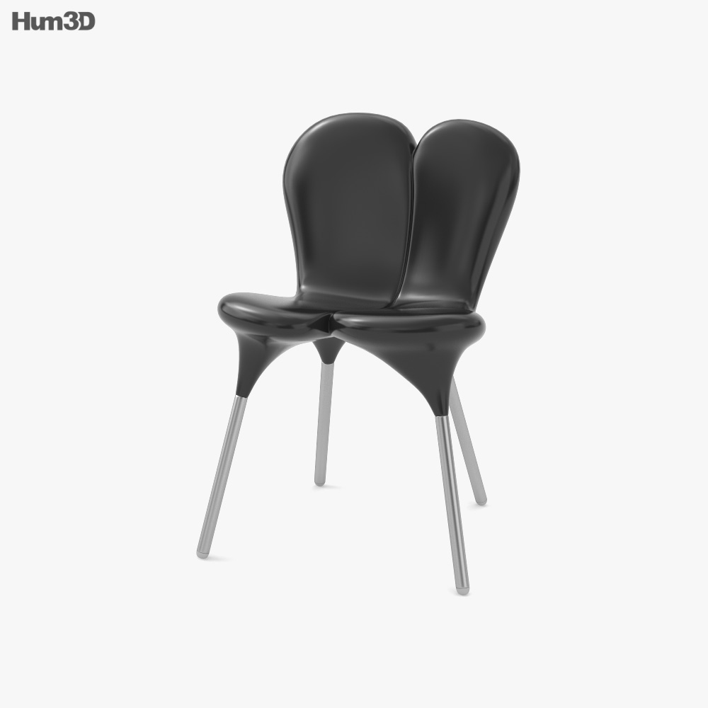 Karim Rashid Siamese Chair 3D model