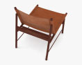 Jorge Zalszupin Vintage Chaise longue Modèle 3d