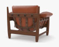 Sergio Rodrigues Mole Lounge armchair Modelo 3d