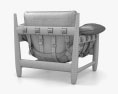 Sergio Rodrigues Mole 라운지 의자 3D 모델 