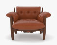 Sergio Rodrigues Mole Lounge armchair Modelo 3d