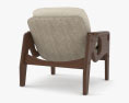 Sergio Rodrigues Tete 扶手椅 3D模型