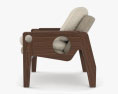 Sergio Rodrigues Tete 肘掛け椅子 3Dモデル