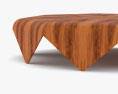 Jorge Zalszupin Petalas Tavolino da caffè Modello 3D