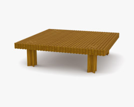 Gianfranco Frattini Kyoto Table 3D model