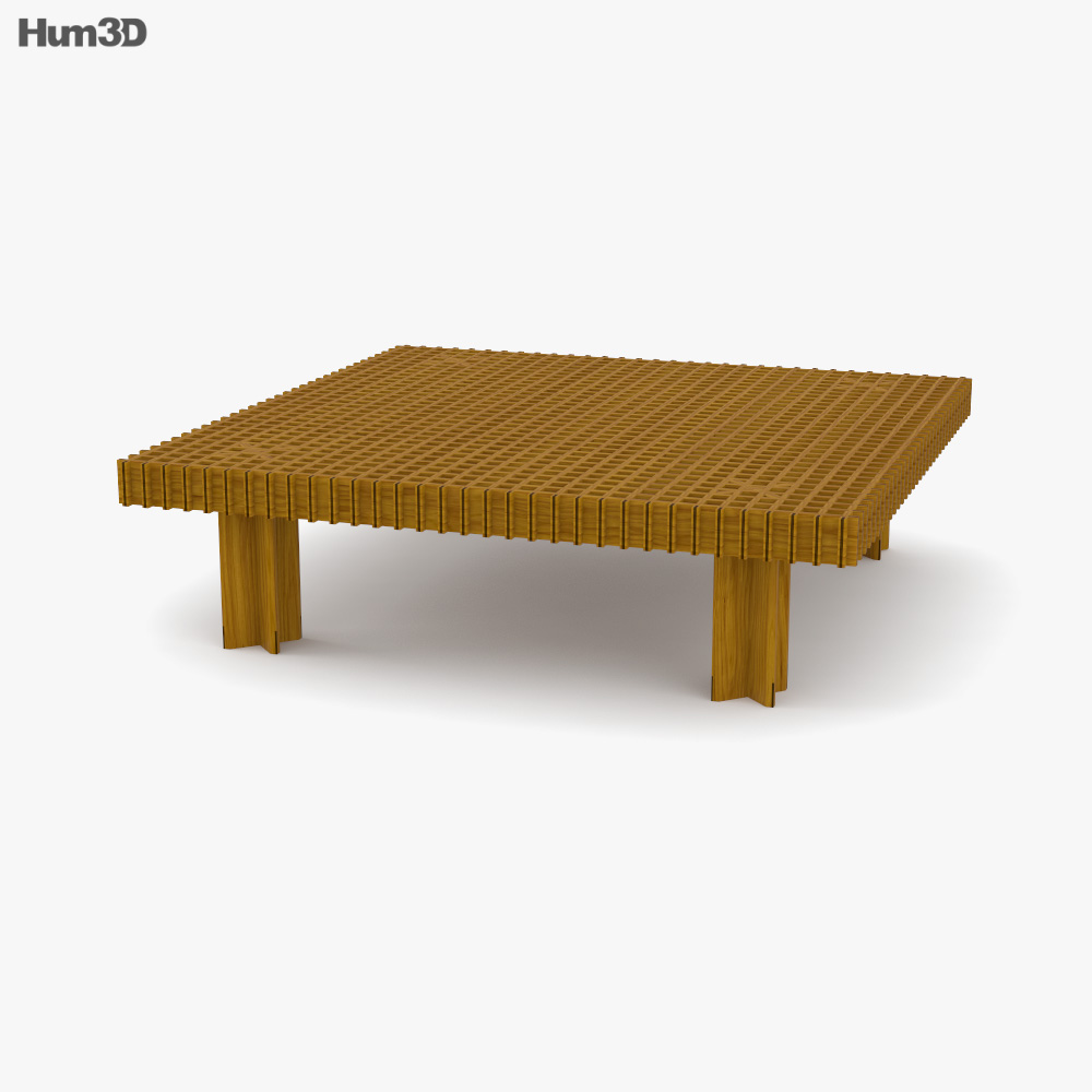 Gianfranco Frattini Kyoto Table 3D model