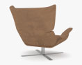 Jorge Zalszupin Paulistana Lounge chair 3d model