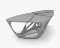 Zaha Hadid Mesa Table 3d model