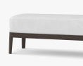 Fulham Molteni And C Bench 3D 모델 