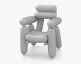 Seungjin Yang Loveseat Chair 3d model