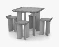 Mac Collins Open Code Chairs and Table Modèle 3d