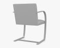 Mies Van Der Rohe Brno Cadeira Modelo 3d