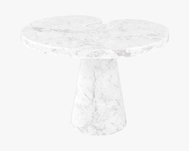 Angelo Mangiarotti Marble Eros Side table 3D model