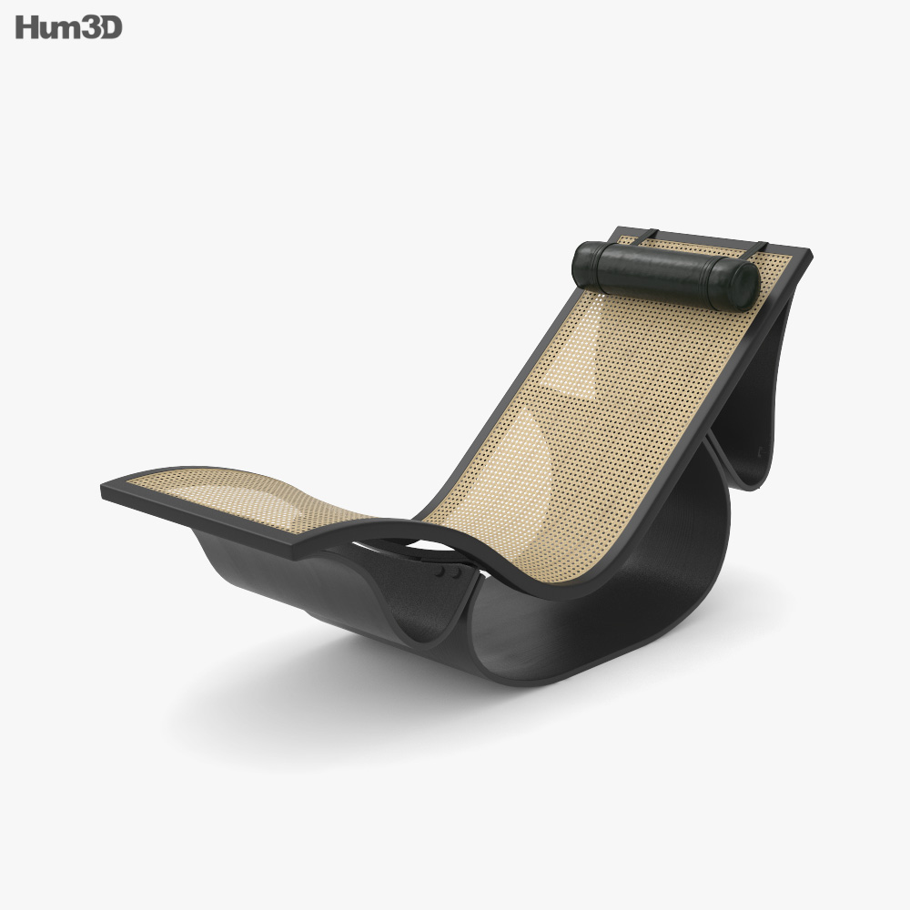 Oscar Niemeyer Rio Lounge chair 3D model