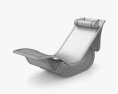 Oscar Niemeyer Rio Lounge chair 3D модель