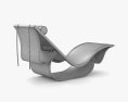 Oscar Niemeyer Rio Lounge chair Modelo 3D