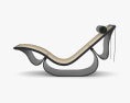 Oscar Niemeyer Rio Lounge chair 3d model