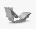 Oscar Niemeyer Rio Lounge chair Modello 3D