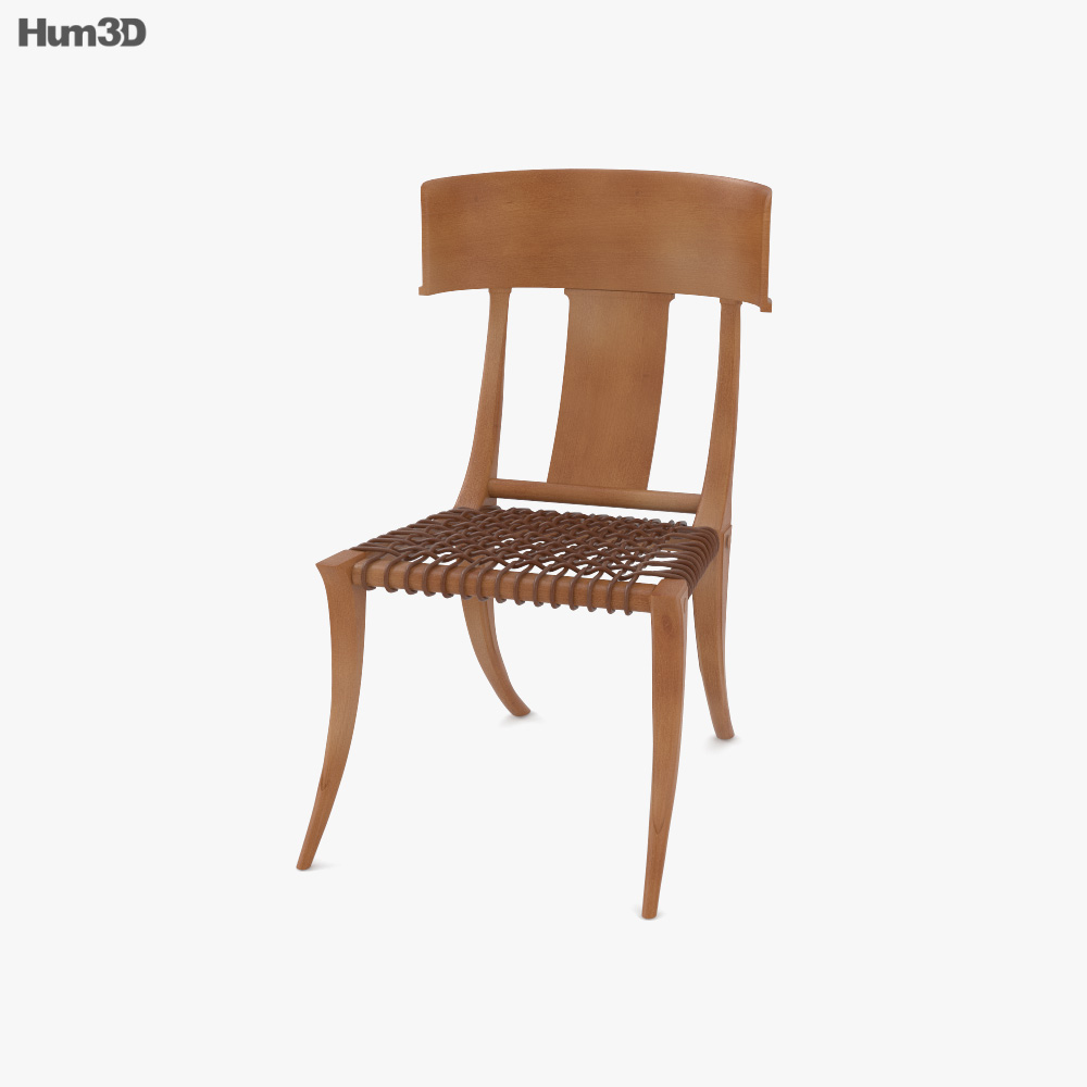 TH Robsjohn Klismos Chair 3D model