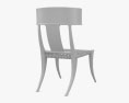 TH Robsjohn Klismos Chair 3d model