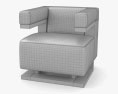Walter Gropius F51 肘掛け椅子 3Dモデル