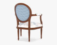 Louis XVI Style 扶手椅 3D模型