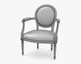 Louis XVI Style Кресло 3D модель