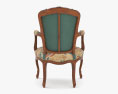 Louis XV Style Кресло 3D модель