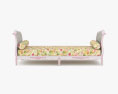 Louis XV Style Daybed 3D 모델 