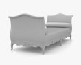 Louis XV Style Daybed 3D 모델 