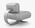 Oscar Niemeyer Alta Silla Modelo 3D