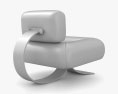 Oscar Niemeyer Alta Cadeira Modelo 3d
