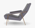 Molteni D 153 1 扶手椅 3D模型