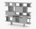 Charlotte Perriand Книжный шкаф 3D модель