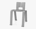 Charlotte Perriand Chaise Ombre Cadeira Modelo 3d