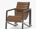 Eileen Gray Transat Chair 3d model