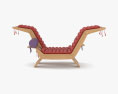 Perriand Double Chaise Lounge 3D модель