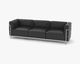 Le Corbusier LC3 Sofa 3D model