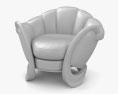 Dragon 扶手椅 3D模型