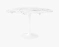 Eero Saarinen Marble Tulip Table 3d model