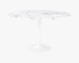 Eero Saarinen Marble Tulip Table 3D model