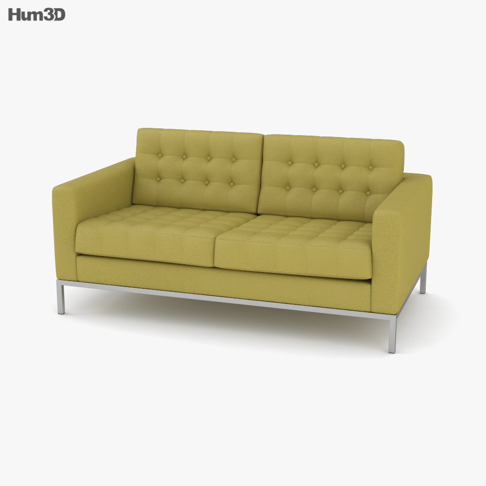 Robin Day Two Seater Sofa 3D-Modell