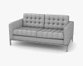 Robin Day Two Seater Sofa 3d model