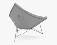 George Nelson Coconut Lounge chair Modello 3D