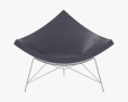 George Nelson Coconut Lounge chair Modello 3D